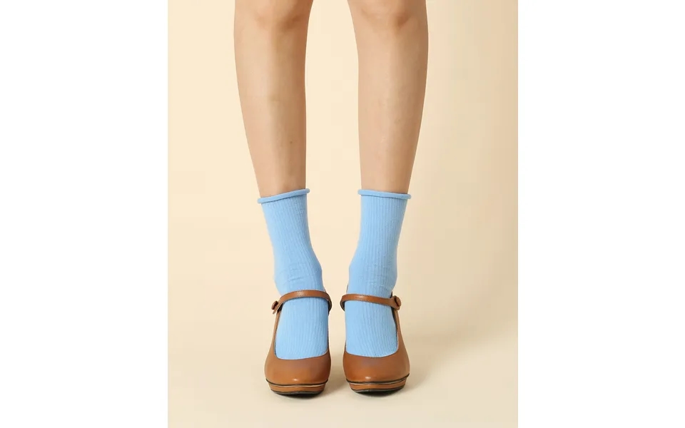 Women's Cotton Socks Weekend - Babyblue