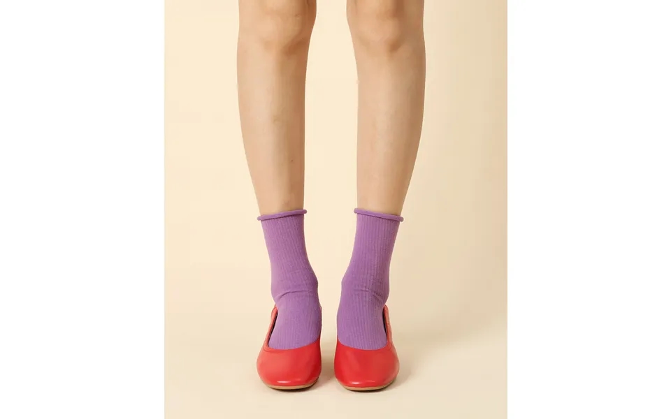 Women's Cotton Socks Weekend - Lavender