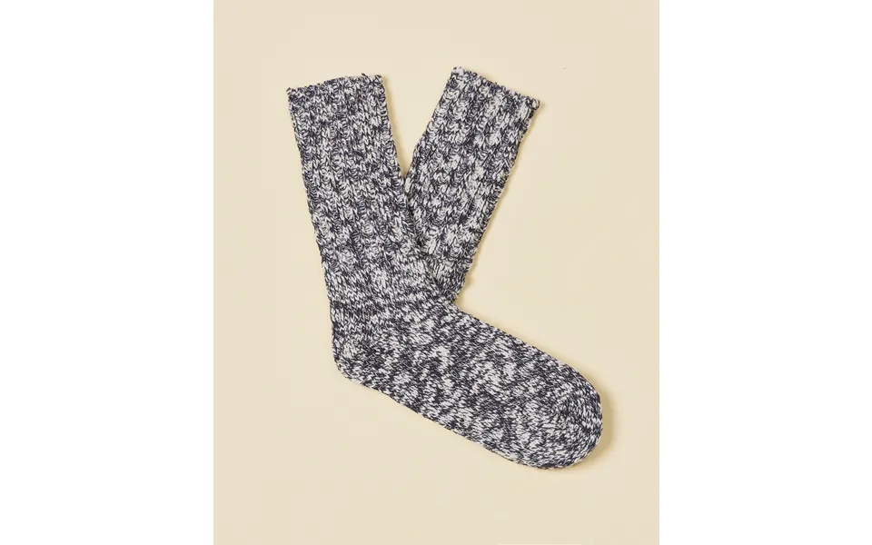 Women's Mélange Rugged Socks - Navy