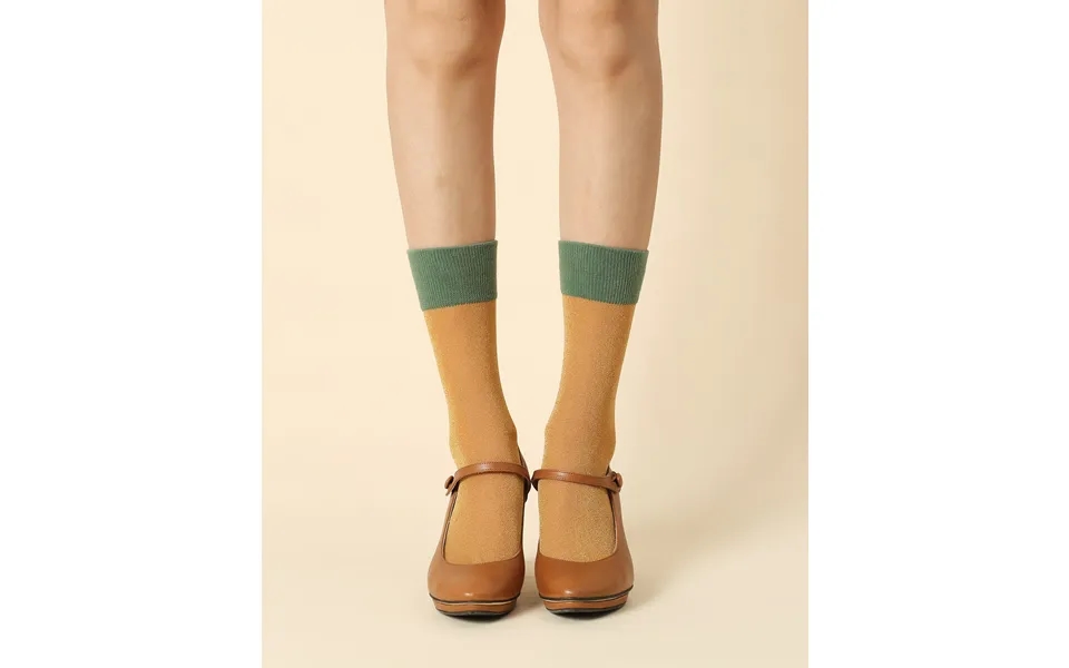 Women's Sheer Socks Noe - Golden