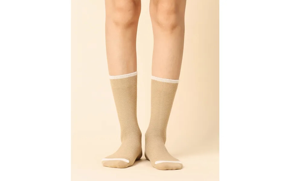 Women's Solid Khaki Sock