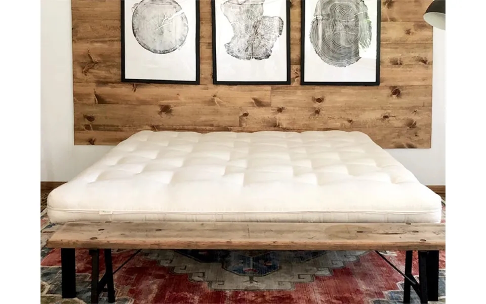 Eastern King Latex Organic Cotton Mattress Ex Firm Organic Cotton Case