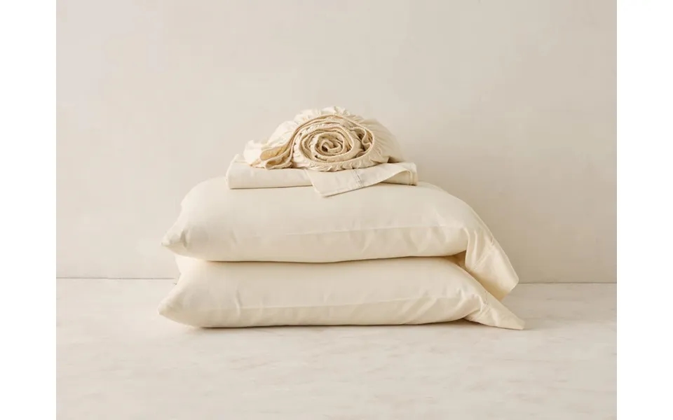 Organic Cotton Sheets & Pillow Set - Natural