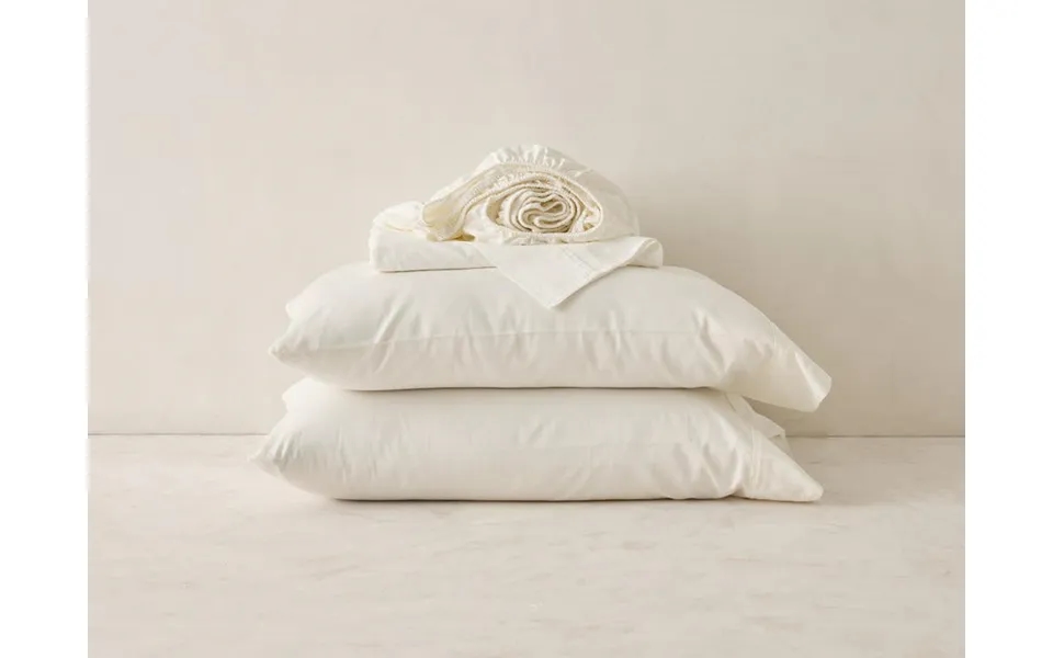 Organic Cotton Sheets & Pillow Set - White