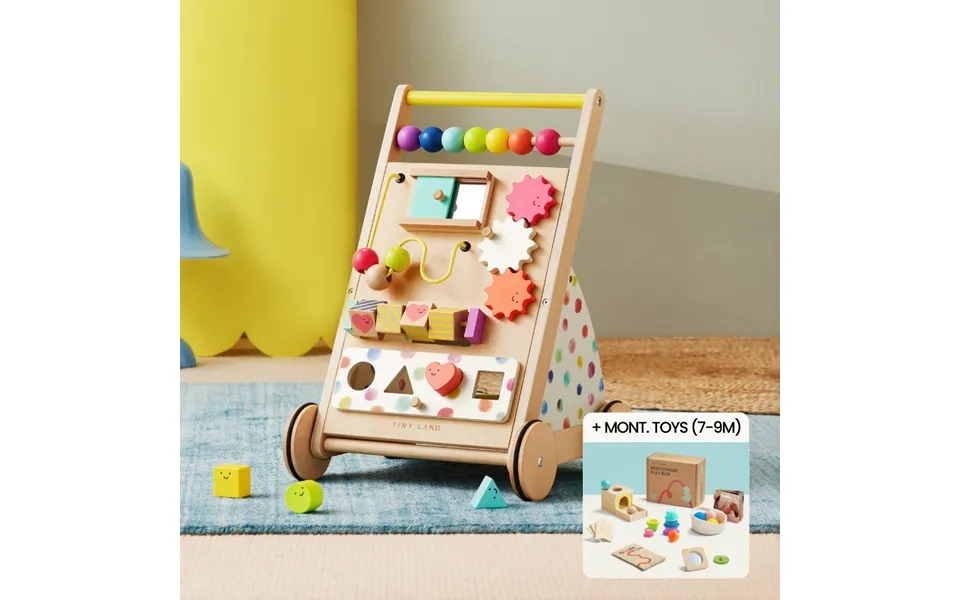 All-rounder Baby Playset Baby Walker Montessori Box 7-9 Months