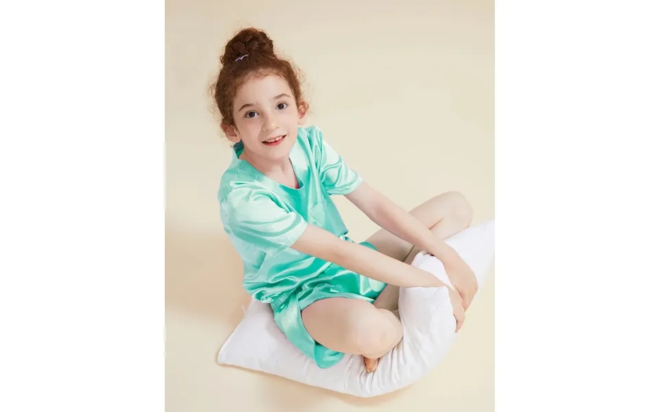 Girls Pajama Sets Short Pants - Mint Green