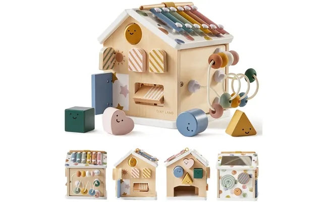 Tiny Land Cottage Activity Cube - Morandi product image