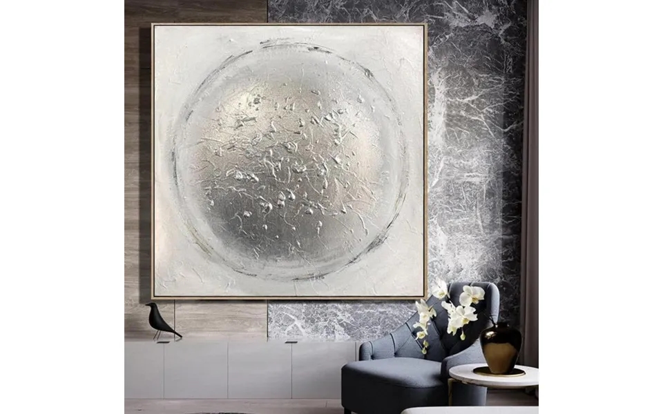 Abstract Texture Painting Large Oil Painting Creative Abstract Magic Sphere