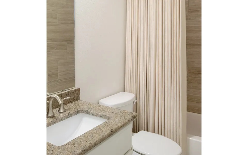 Custom Luxury Bathroom Curtains With Waterproof Layer - Liz