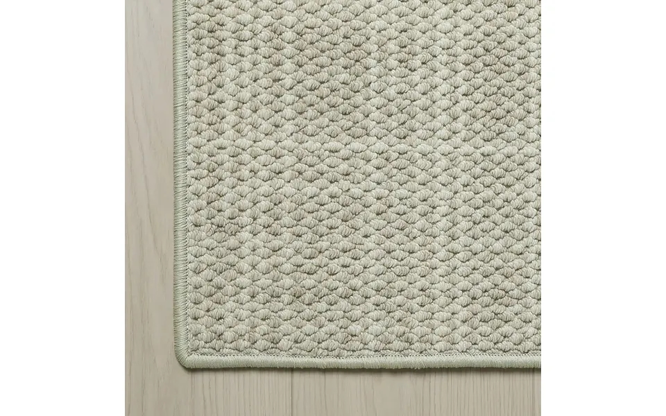 Della Natural Patterned Wool Rug - Marble White Da-04 2'x6'