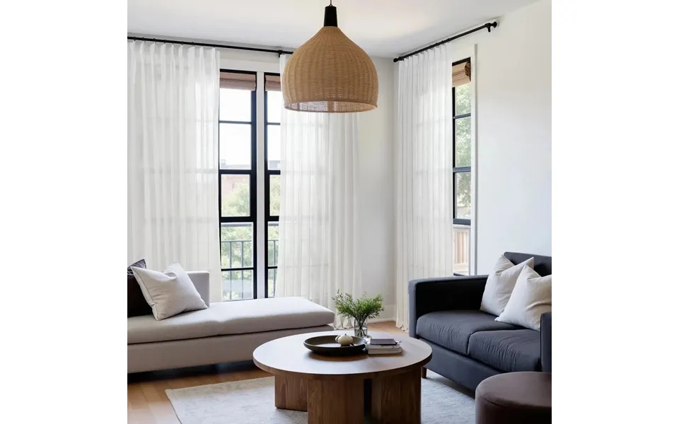 Flynn Ready-made Lightweight Sheer Curtain Pinch Pleat Sold As A Pair