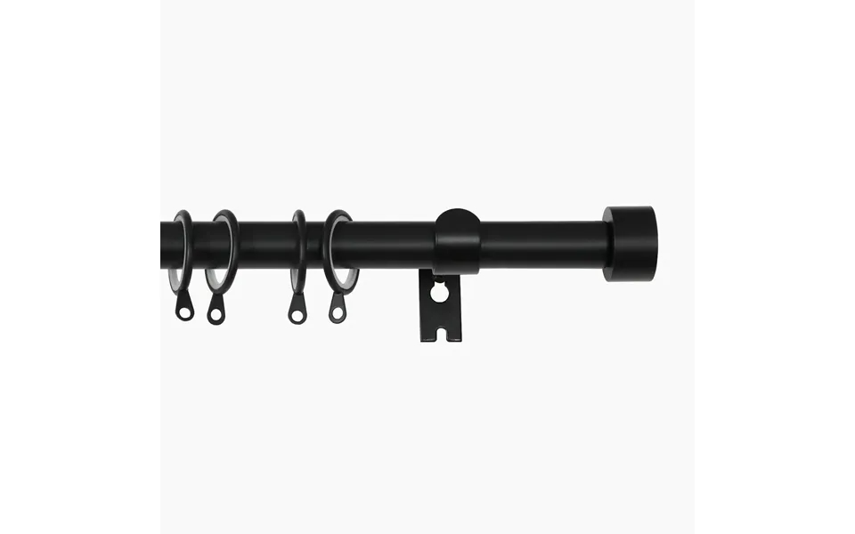 Jaylon Adjustable Curtain Rod With Rings