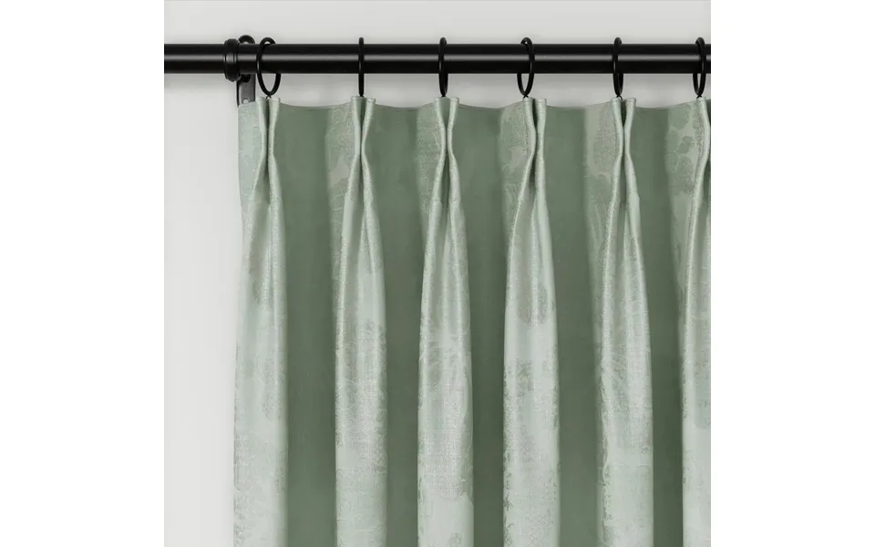 Lydia Plants Jacquard Curtain Pleated - Serie B