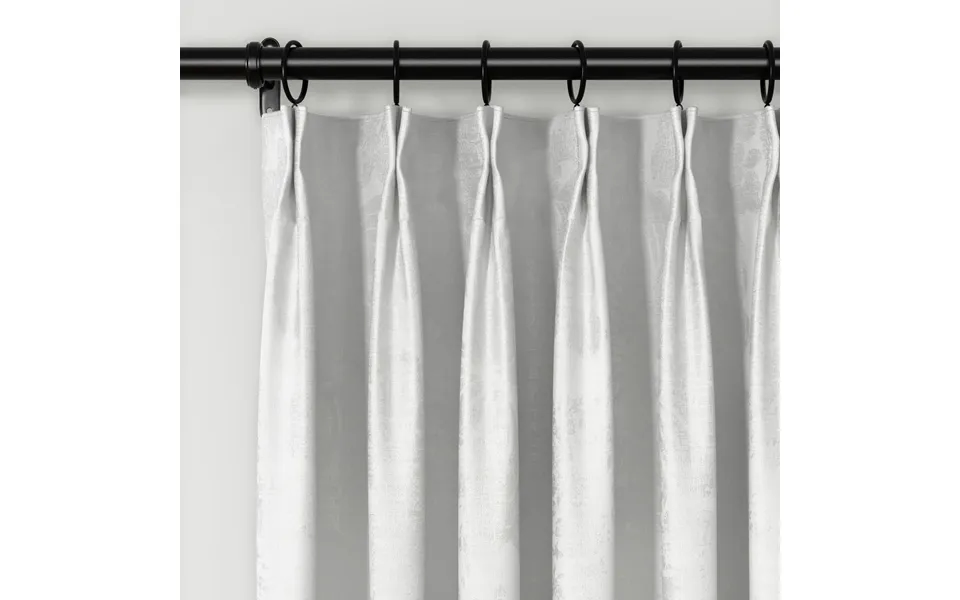 Lydia Plants Jacquard Curtain Pleated - Serie B