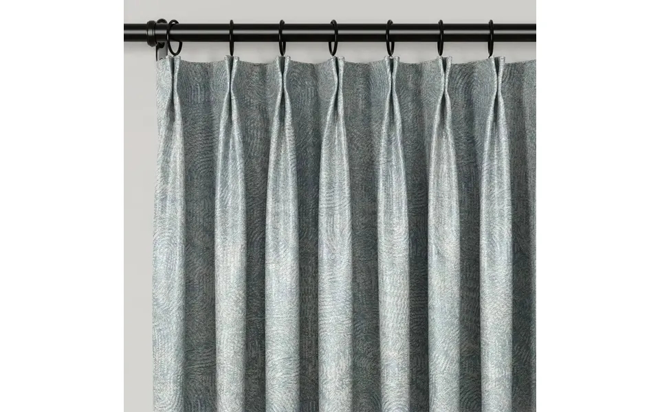 Lydia Rib Jacquard Curtain Pleated - Serie A