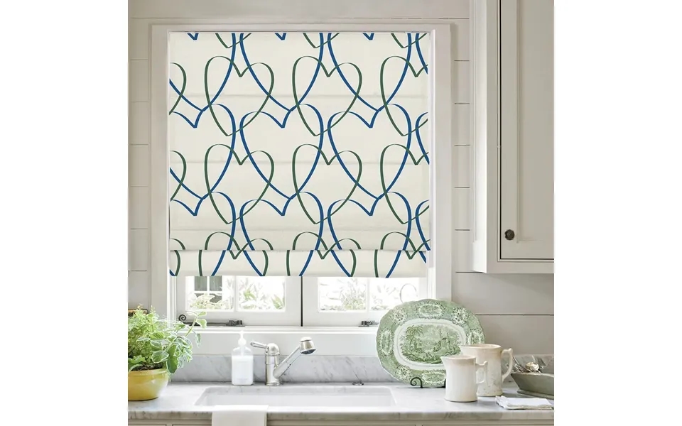 Printed Roman Shade Cord Lift - Cs 93604208