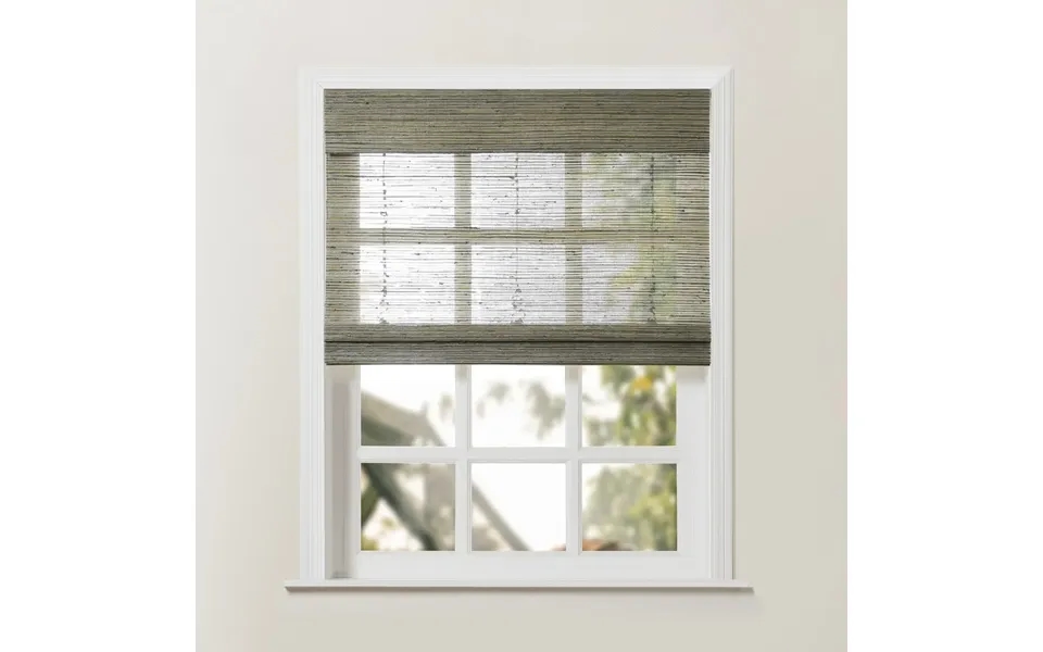Rae Natural Ramie Jute Woven Wood Shades - Series D