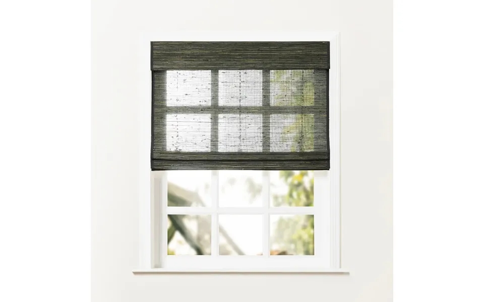 Rae Natural Ramie Jute Woven Wood Shades - Series D