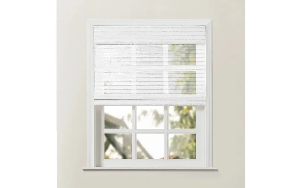 Rae Natural Ramie Jute Woven Wood Shades - Series D