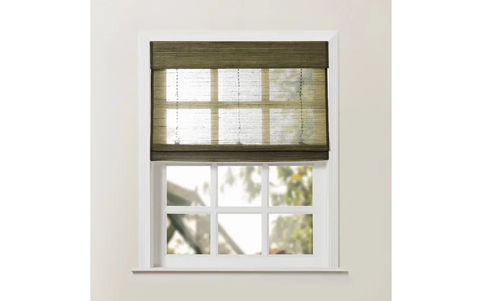 Rae Natural Ramie Jute Woven Wood Shades - Series D