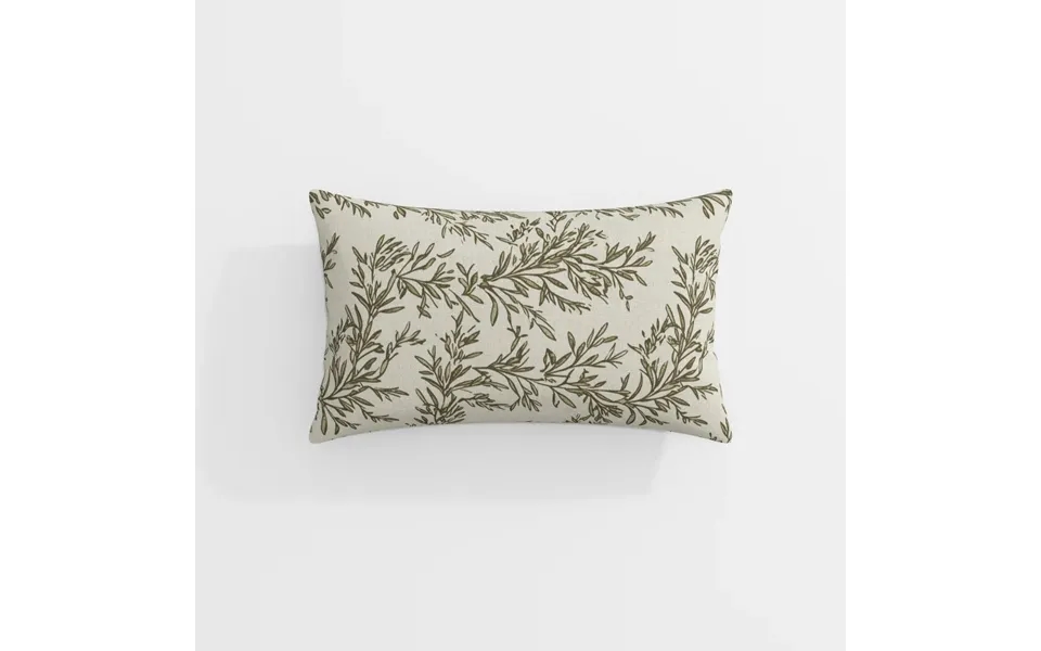 Sara Le Print Linen Pillow Cover - Stone Sl-a4 12x20 Inches