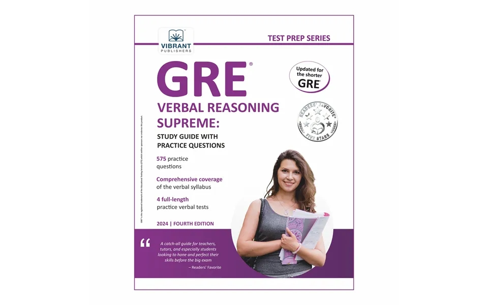 Gre Verbal Reasoning Supreme Study Guide With Practice Questions 2024 Edition