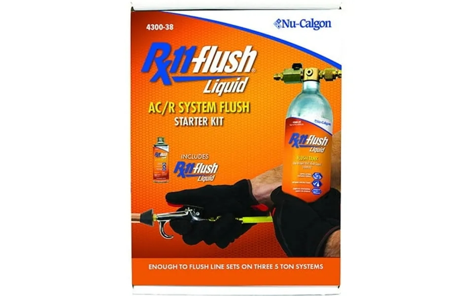 -calgon Flush Solvent 1 Lb Can Liquid Clear 4300-38