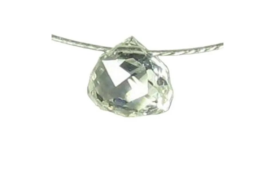 0.26cts Natural White Diamond Tabiz Briolette Bead 4x3.5x2mm