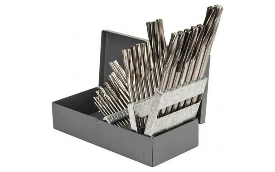 1 16 To 1 2 Chucking Reamer Set Spiral Flute Right Hand Cut 29 Pieces
