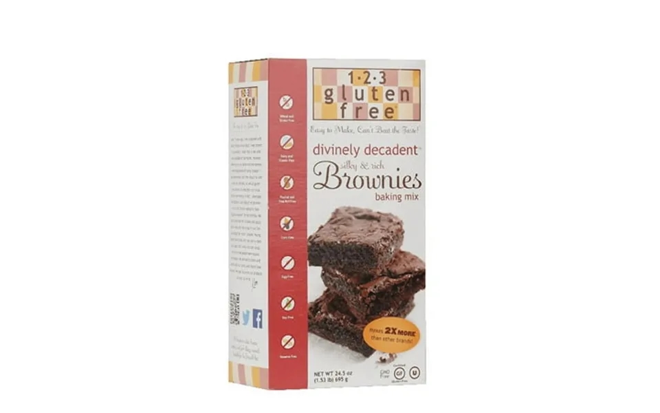 1-2-3 Gluten Free 1-2-3 Gluten Free Brownies 30.56 Oz