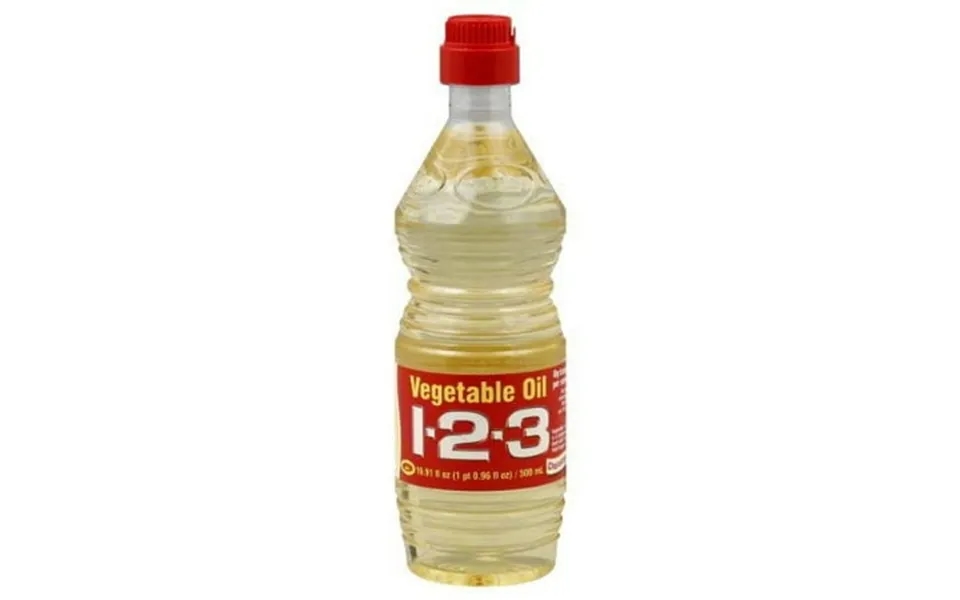 1-2-3 Vegetable Oil 16.9 Fl Oz Pack Of 24