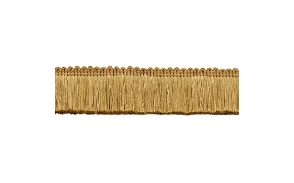 1 3 4 4cm Basic Solid Collection Shiny Brush Fringe Trim 0175sb Antique Gold C4 Dark Yellow Gold 27 Yards 82 Ft 25m