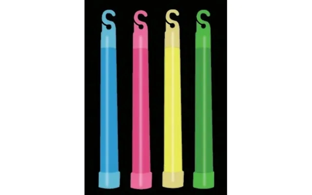 1 Dozen 6 Glow In The Dark Sticks - 6 Colors product image