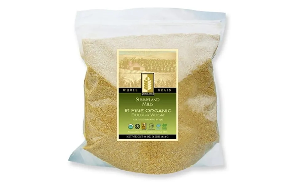 1 Fine Organic Bulgur Wheat 4lbs 2 Pack