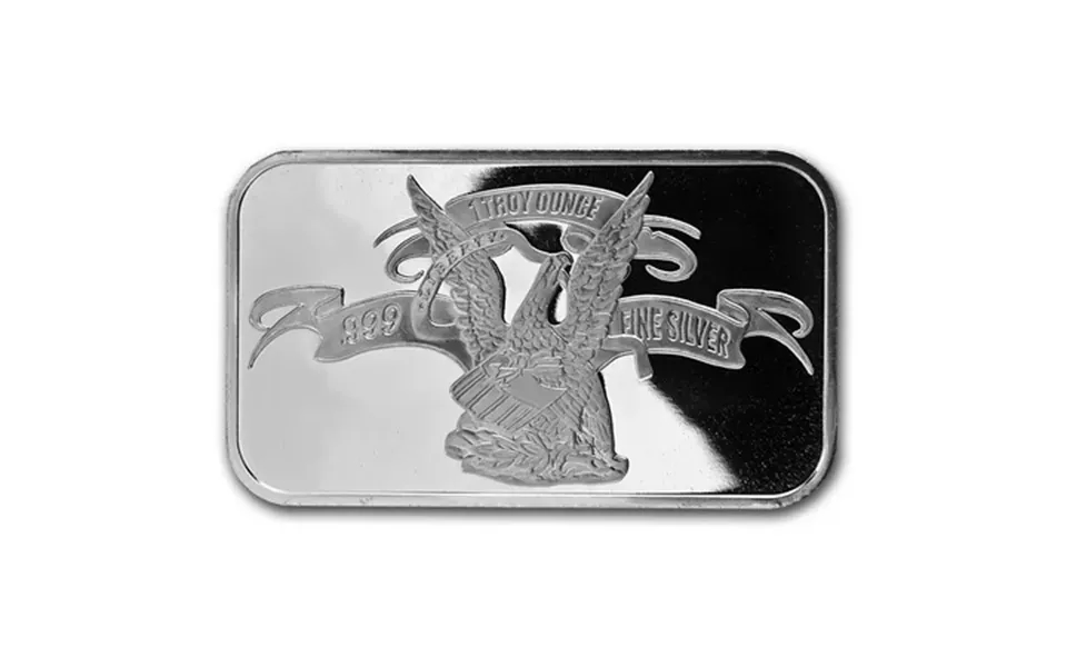 1 Oz Silver Bar - Apmex Eagle Design