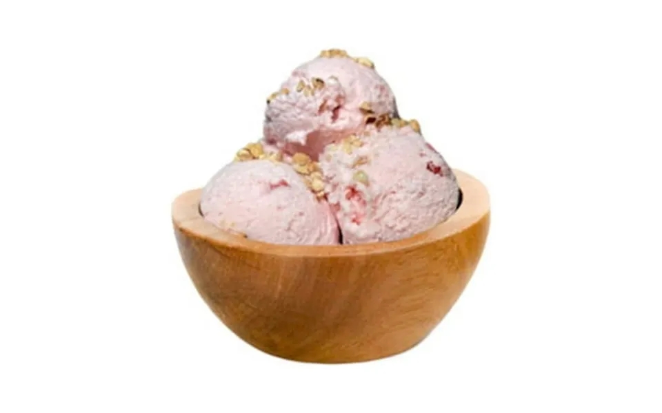 1 Pack G.s. Gelato Plant Based Coconut Milk Strawberry Almond Crisp Ice Cream 5 Liter