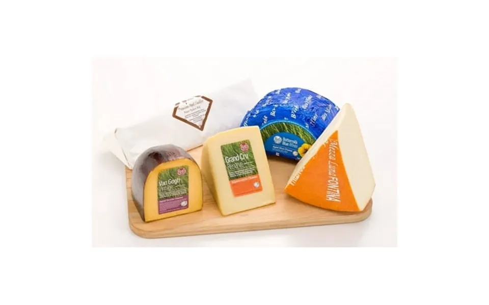 1 Pack Roth Cheese Board Kit Buttermilk Blue Affinee Penicillium Roqueforti Mezzaluna Fontina 4 Yr Cheddar & Grand Cru R