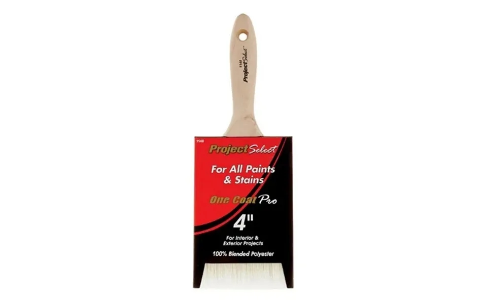 1 Pc Linzer Project Select 4 In. Flat Paint Brush
