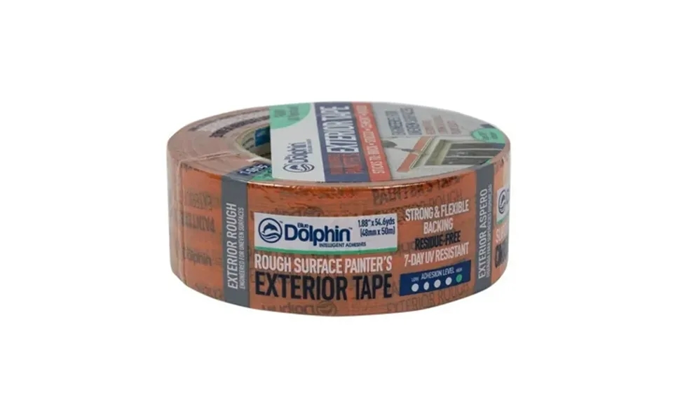 1-roll Of 1.88 X 60 Yds Linzer Tp Ext R 0200 Blue Dolphin Rough Surface Exterior Tape