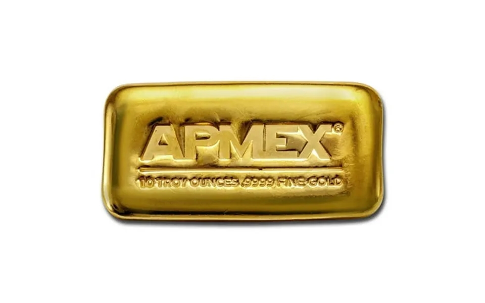 10 Oz Cast-poured Gold Bar - Apmex