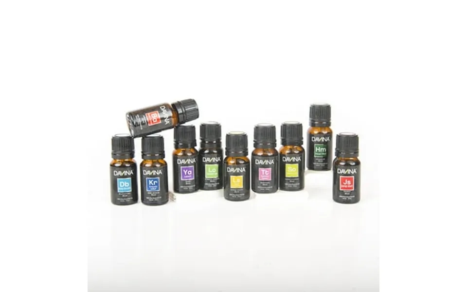 10 Piece Essential Oil 10ml Variety Set Blends Therapeutic Grade By Davina
