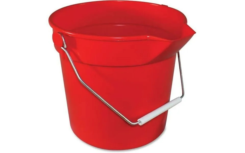 10 Qt Deluxe Bucket - Red
