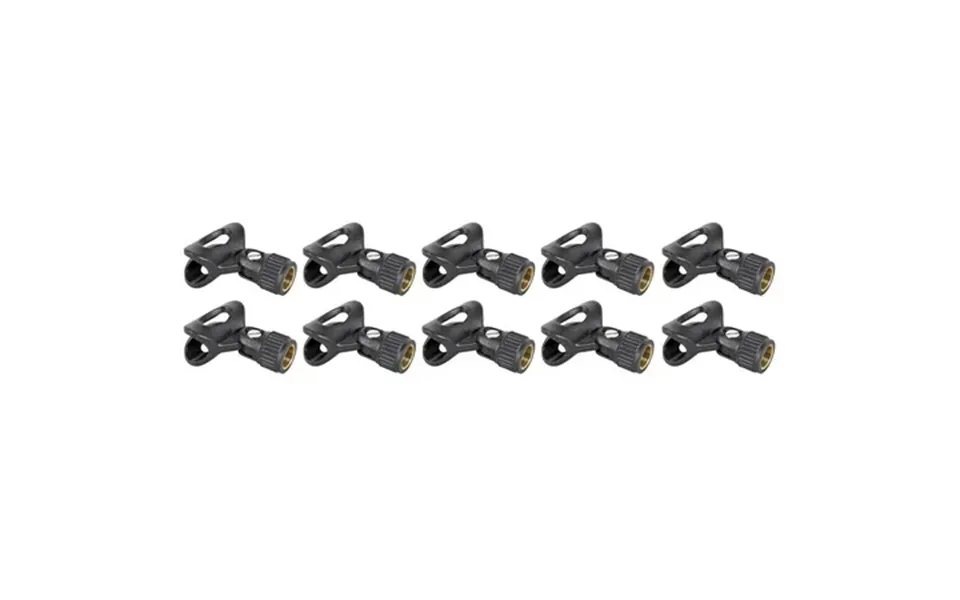 10 Rockville Universal Microphone Clip Clips For Wired Mic Such As Sm57 Sm58 Etc