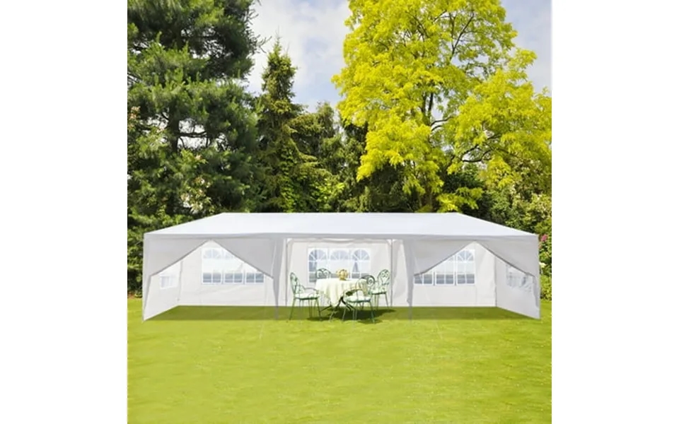 10 X 30 Outdoor Canopy Tent W 8 Removable Sidewalls Upgraded Gazebo Tent With Two Doors Heavy Duty Wedding Party Tent Wi