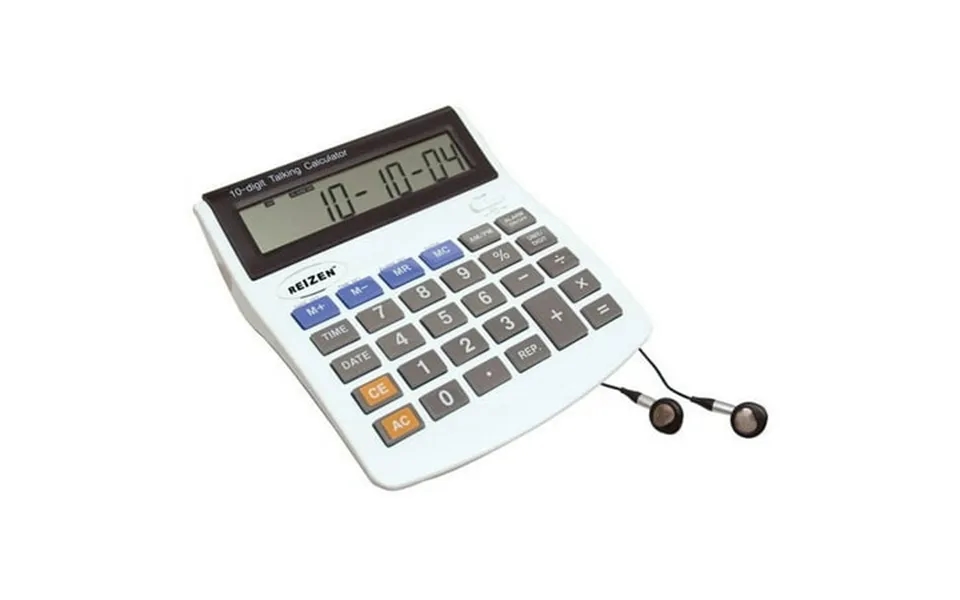 10-digit Talking Calculator-earphone-talking Alarm