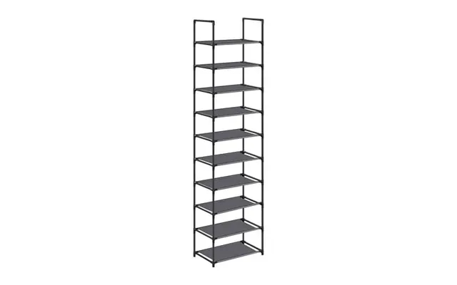 10-tier Shoe Rack Shoe Shelf Shoe Storage Organizer Space-efficient Storage For Every Room Grey product image