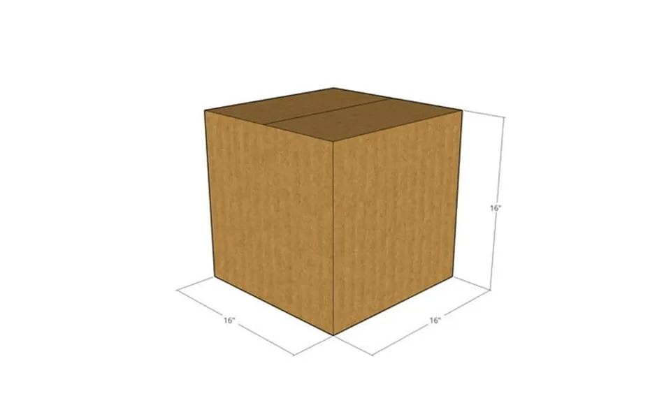 100 New Corrugated Boxes - 16x16x16