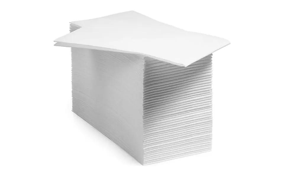 100 Sheets White Disposable Guest Towels Linen-like Napkins For Parties And Dinners
