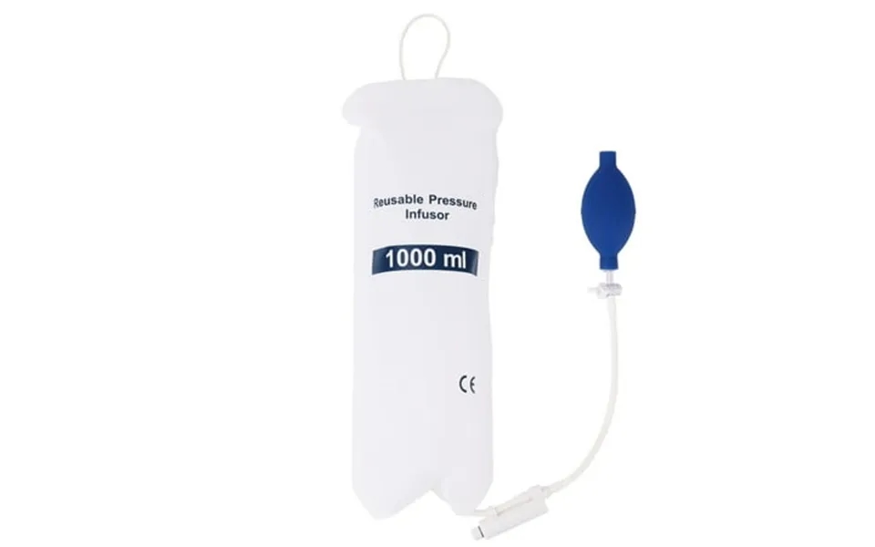 1000ml Pressure Infusion Bag Tpu Tightness No Leakage Emergency Pressure Infusion Bag Fluid Pressure Infusion Bag Pressu