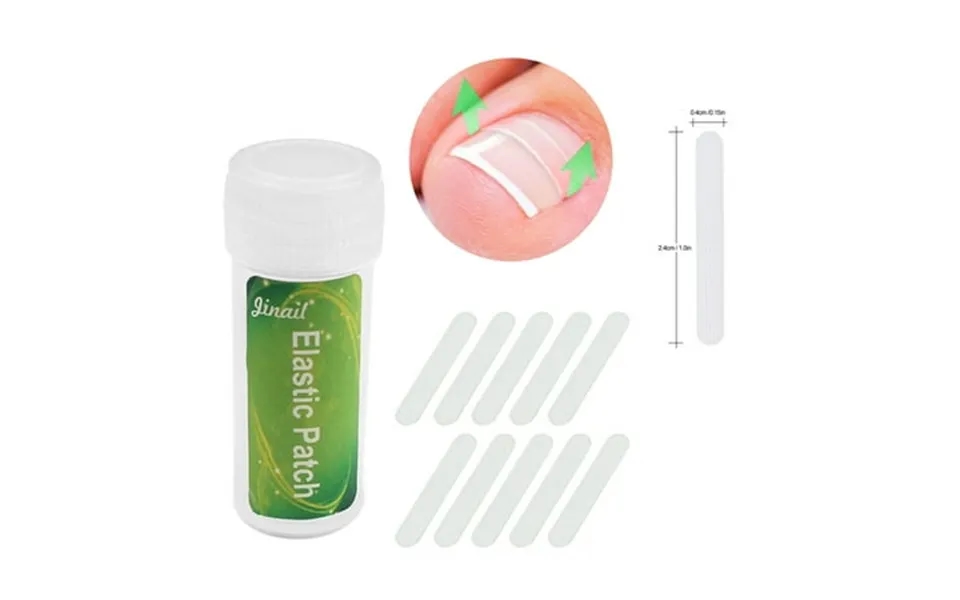 10pcs Ingrown Toenail Straightening Clip Ingrown Toenail Correction Elastic Patches Paronychia Acronyx Correction Patch